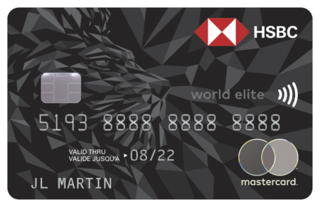 HSBC World Elite Mastercard promotion